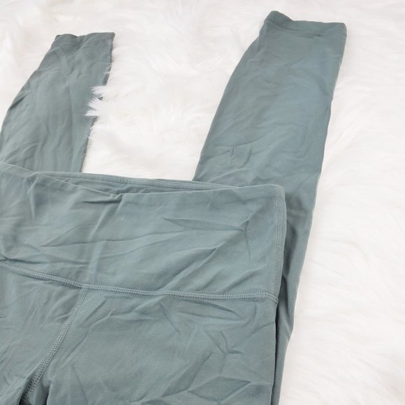 NWOT Athleta Green Elation 7/8 Leggings - Picture 3 of 6